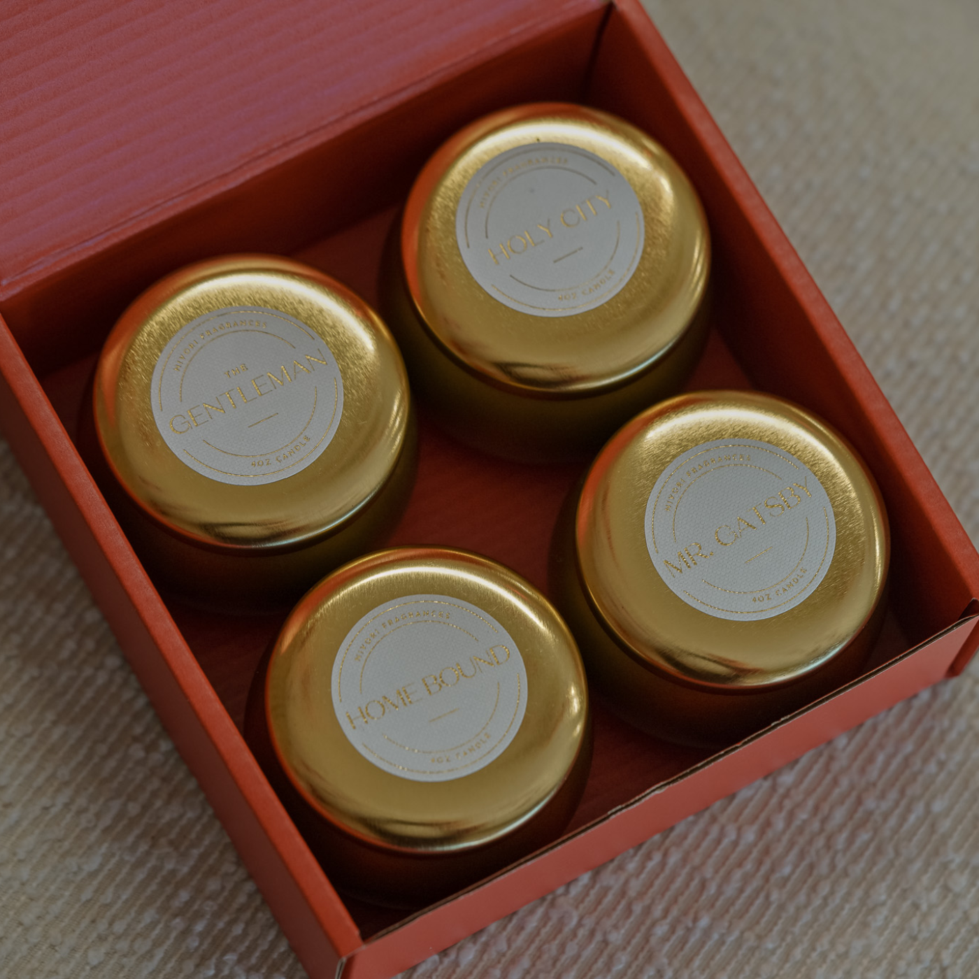 Valentine’s Day Candle Gift Box | 4-Piece Discovery Set