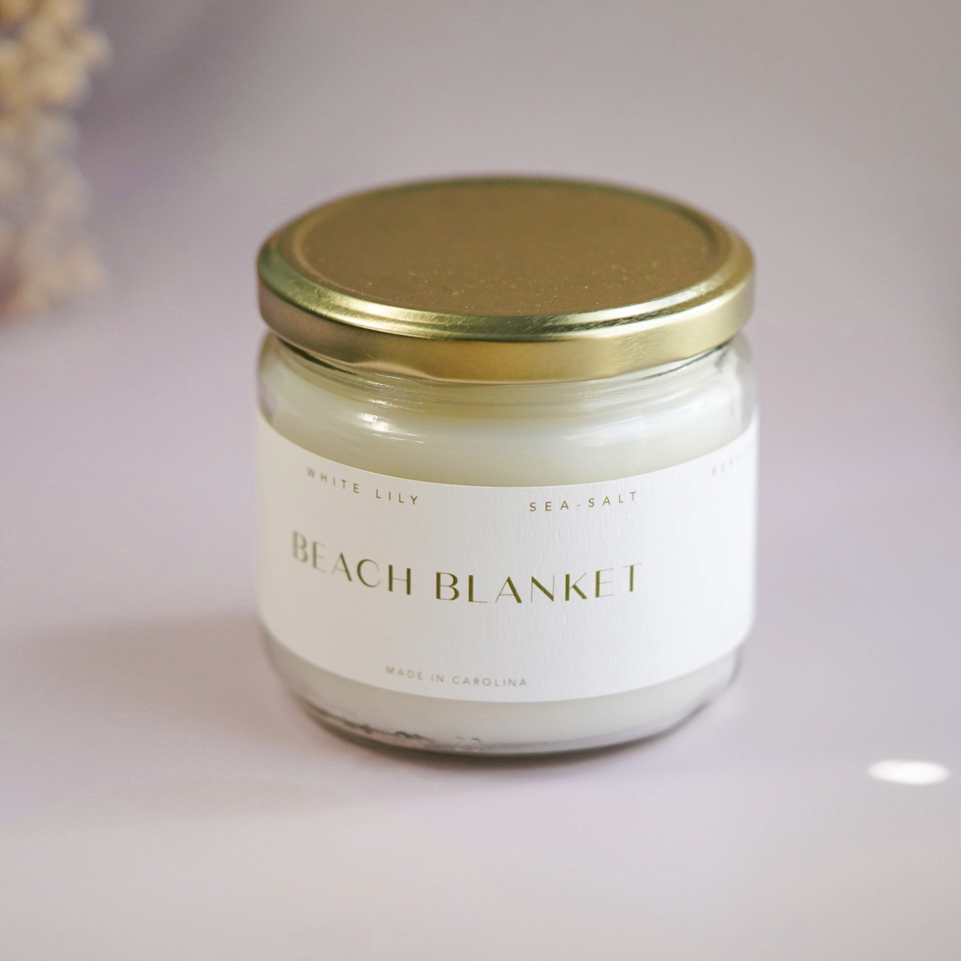 Bleach Blanket Candle