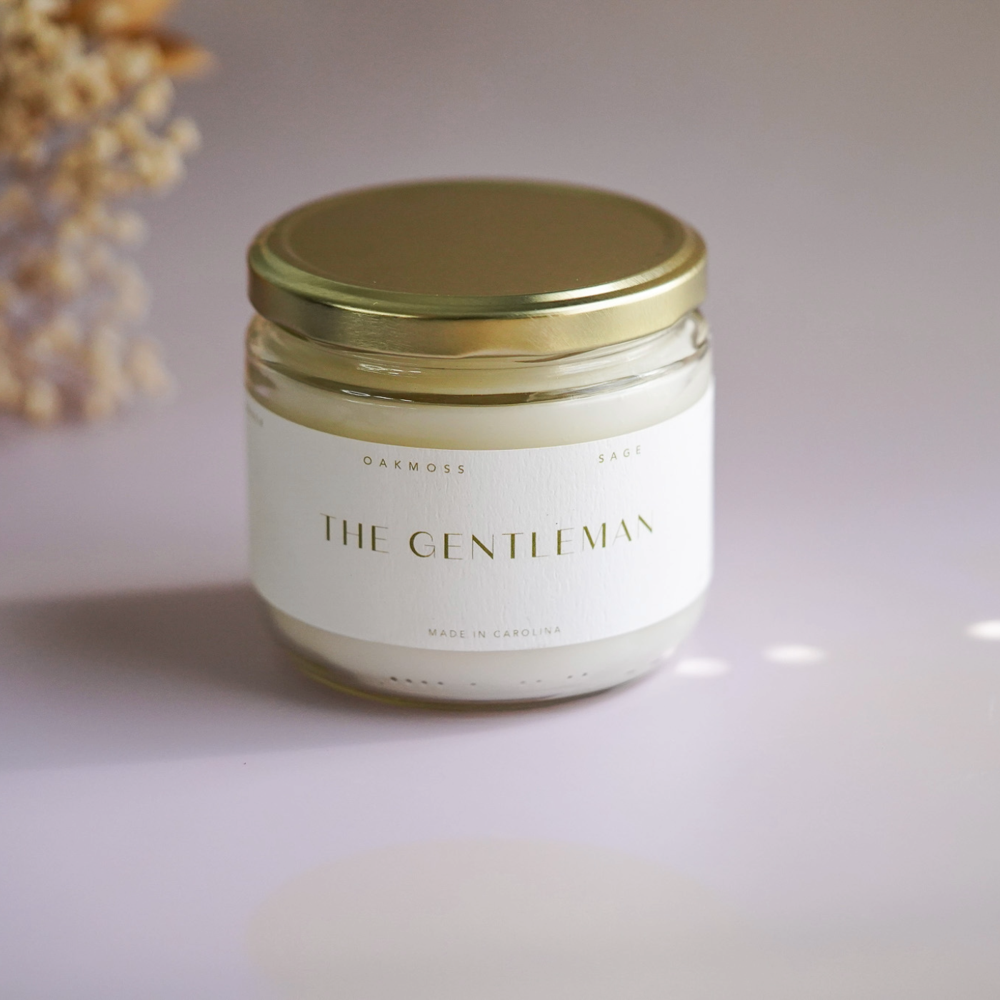 The Gentleman Candle | Amber + Oak