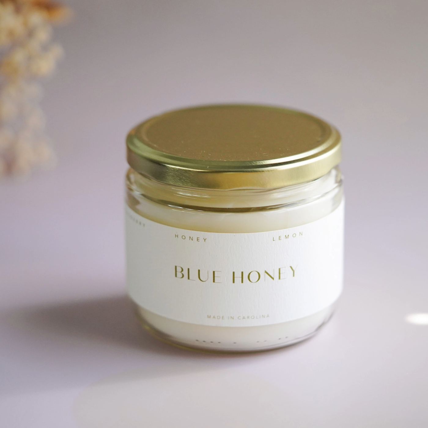 Blue Honey Candle | Blueberry + Honey