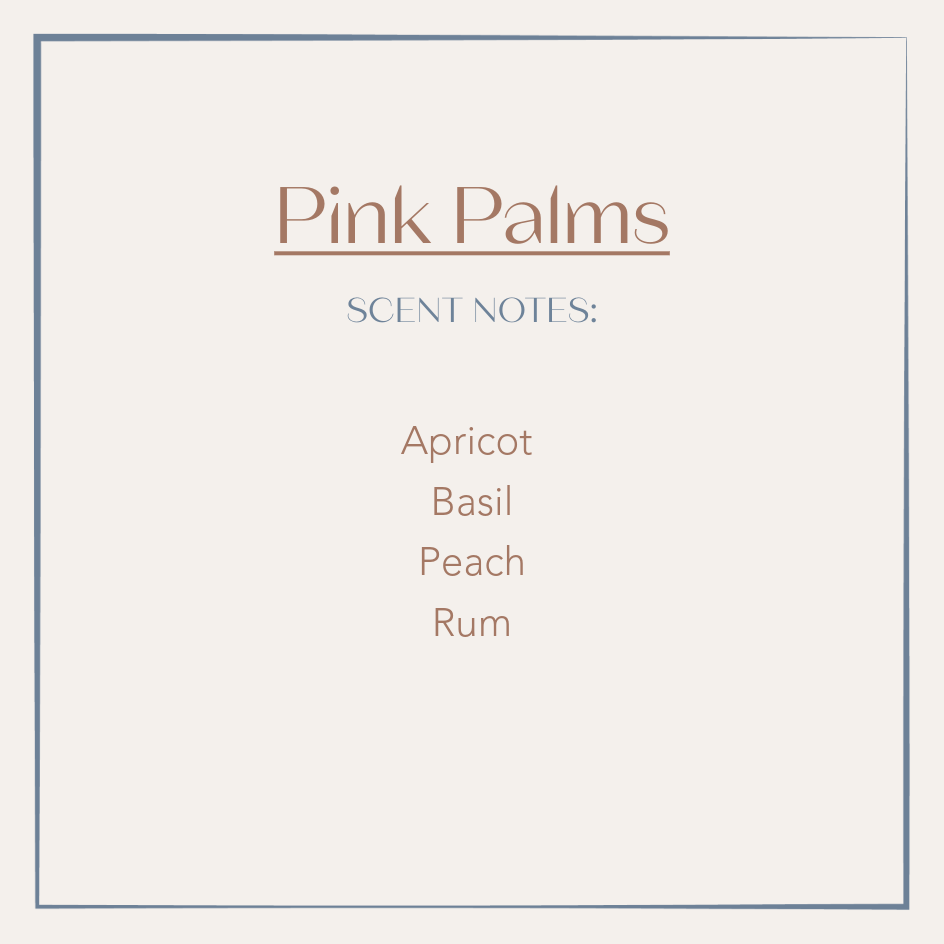 Pink Palms | Car Diffuser
