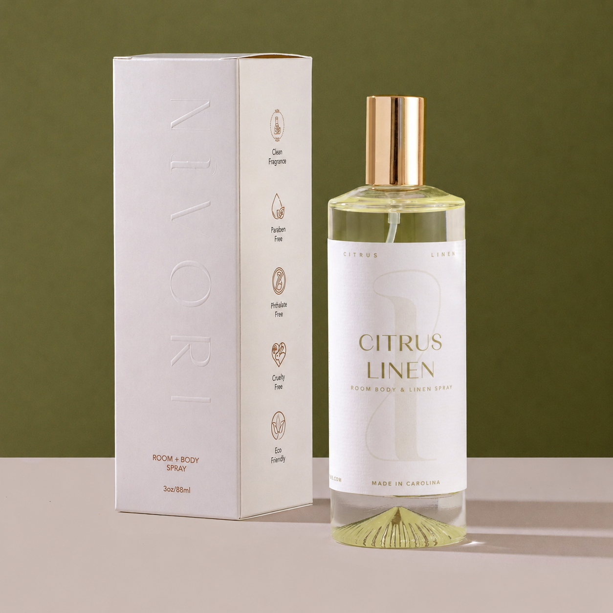 Citrus Linen Room + Body Spray