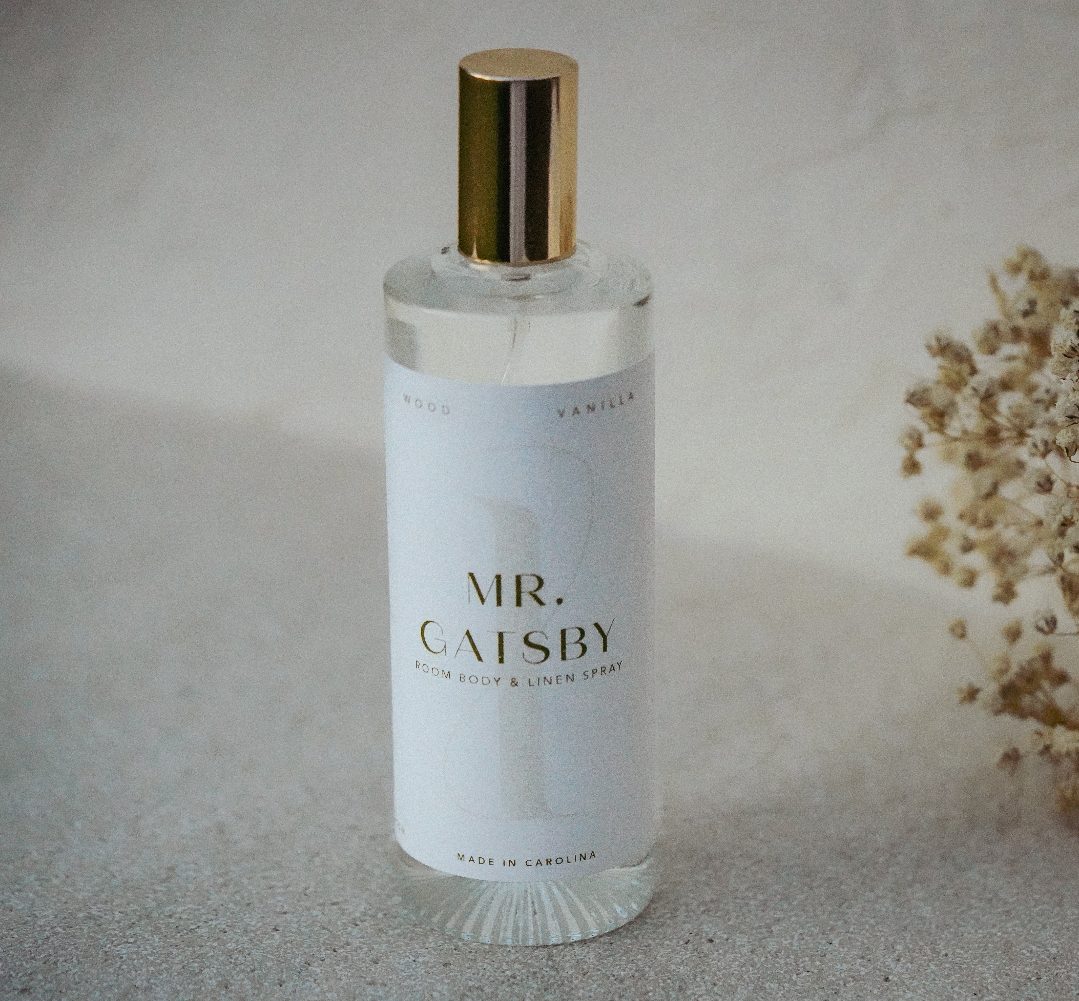 Mr. Gatsby | Room + Body Spray | Wood Smoked Vanilla Lavender