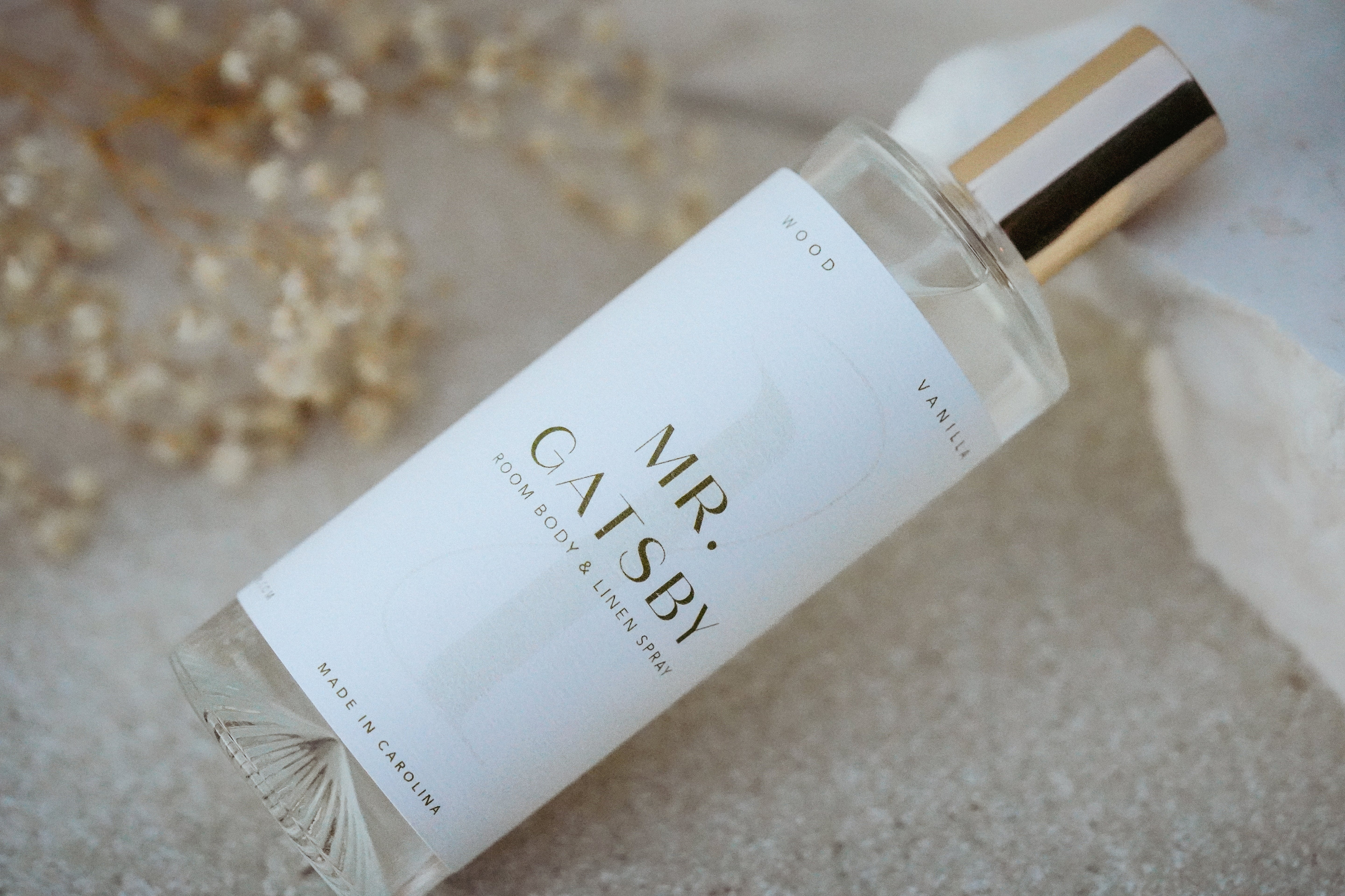 Mr. Gatsby | Room + Body Spray | Wood Smoked Vanilla Lavender