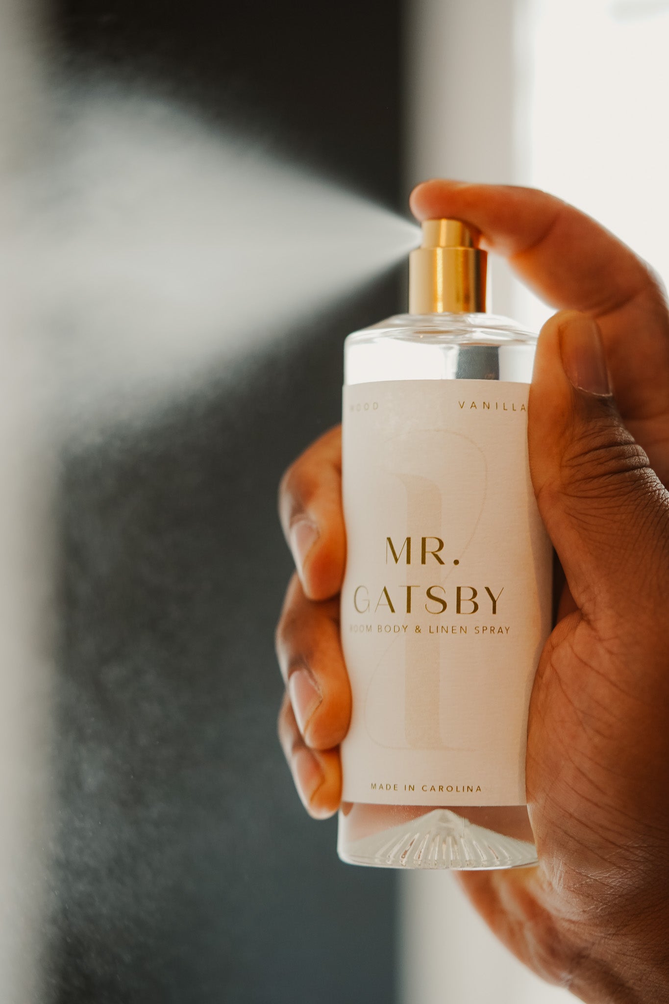 Mr. Gatsby | Room + Body Spray | Wood Smoked Vanilla Lavender