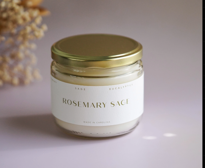 Lemon + Lavender Candle